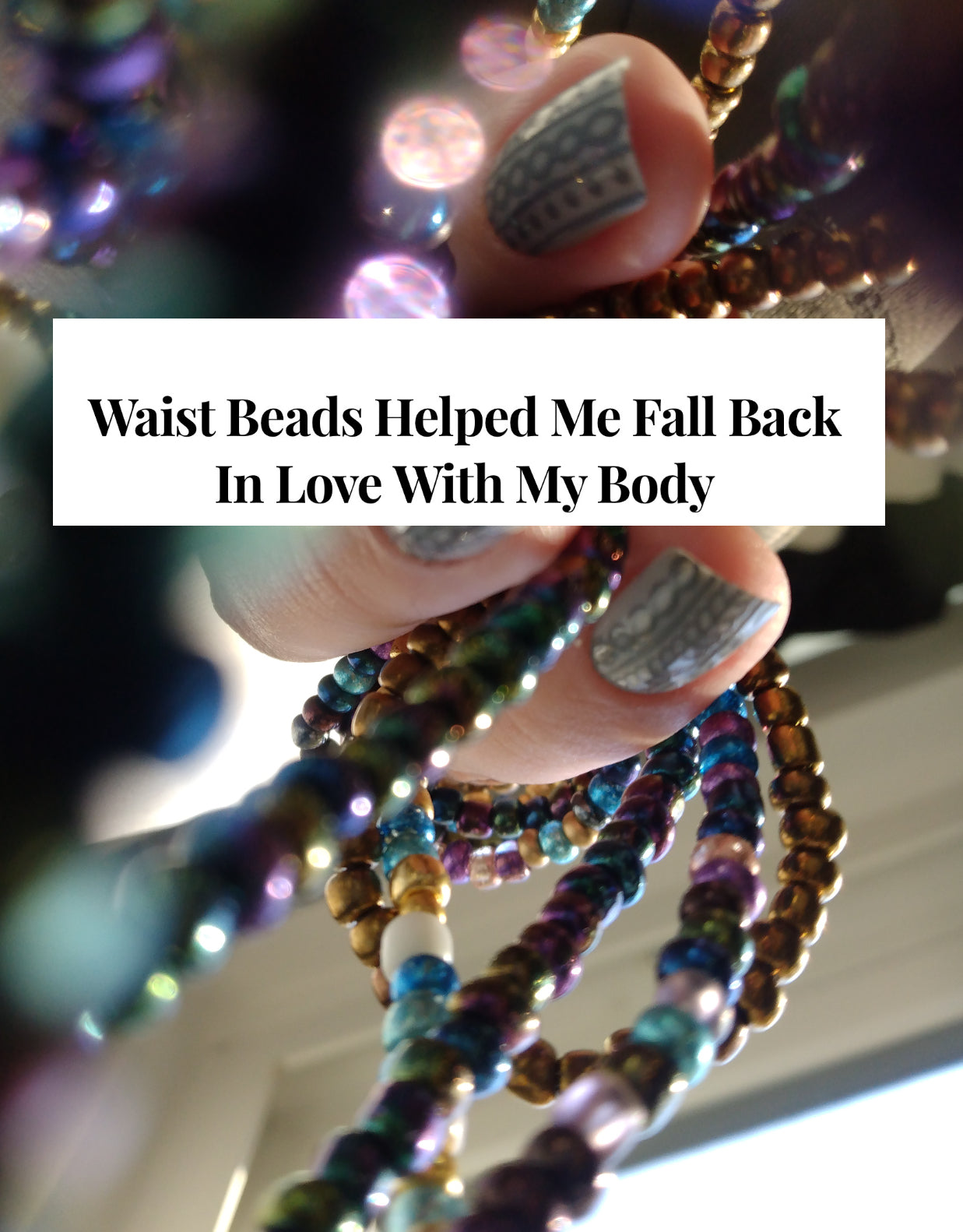 Stretchy Waist Beads- LG