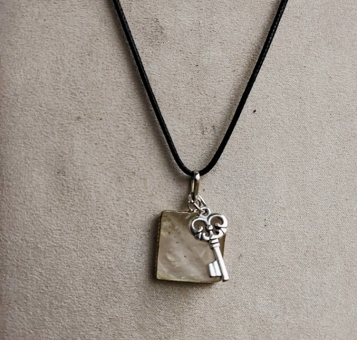 Crystal & Charm Necklace #2